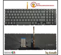 TASTIERA ITALIANA PER HP VICTUS 15-FA1057NL 15-FA1062NL GRIGIO RETROILLUMINATA