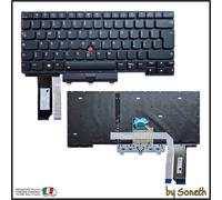 TASTIERA ITALIANA PER LENOVO 5M11H59052 RETROILLUMINATA JOYSTICK