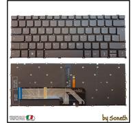 TASTIERA ITALIANA PER LENOVO FLEX 5-14ARE05 81X2 82DF GRIGIA RETROILLUMINATA