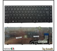 TASTIERA ITALIANA PER LENOVO IDEAPAD 100-14IBD 80RK NERA CON FRAME NERO