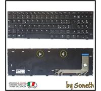 TASTIERA ITALIANA PER LENOVO IDEAPAD 110-17IKB 80VK 110-17ACL 80UM NERA FRAME