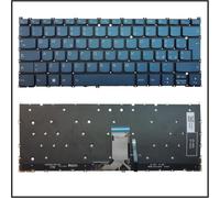 TASTIERA ITALIANA PER LENOVO IDEAPAD SLIM 3 14AMN8 82XN BLU RETROILLUMINATA