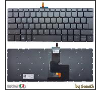 TASTIERA ITALIANA PER LENOVO IDEAPAD V130-14IKB 81HQ GRIGIA RETROILLUMINATA