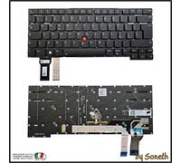 TASTIERA ITALIANA PER LENOVO KT0120B2BK01ITB00 RETROILLUMINATA JOYSTICK