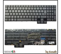 TASTIERA ITALIANA PER LENOVO LEGION C7-15IMH05 82EH GRIGIA RETROILLUMINATA RGB