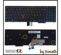 TASTIERA ITALIANA PER LENOVO THINKPAD 00HN017 SN5369 GO-106I0 SG-87200-2IA NERA