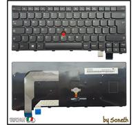 TASTIERA ITALIANA PER LENOVO THINKPAD T470P 20J6 20J7 NERA FRAME POINTSTICK