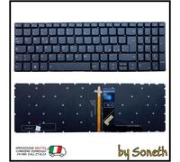 TASTIERA ITALIANA PER LENOVO V130-15IGM 81HL V130-15IKB 81HN RETROILLUMINATA