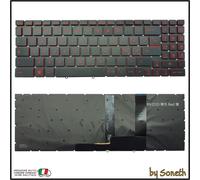 TASTIERA ITALIANA PER MSI GS65 STEALTH THIN 8RF 8RE NERA RETROILLUMINATA
