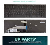 Tastiera ITA HP con Retroilluminazione e trackpoint per Notebook Zbook 17 G3