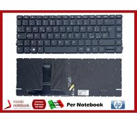 Tastiera Italiana per Notebook HP Probook 440 G8 445 G8 Retroilluminata (Nera)