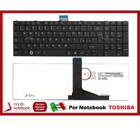 Tastiera Italiana per Notebook Toshiba Satellite C850-C005 (Nera)