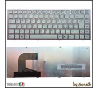 TASTIERA ITALIANA PER SONY VAIO VPC-S VPC-S11 VPC-S12 BIANCA FRAME ROSA