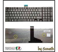 TASTIERA ITALIANA PER TOSHIBA SATELLITE C50D-A-12R NERA FRAME NERO