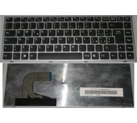 Tastiera italiana silver con tastiera nera compatibile con SONY VAIO VPC-S VPC-S