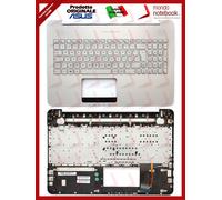 Tastiera Italiana Silver con Top Case Originale Asus VivoBook 90NB09P1-R31IT0