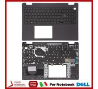 Tastiera Italiana Top Case Nera Retroilluminata Scocca Per Dell Latitude E3520