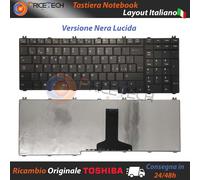 Tastiera Italiana TOSHIBA Qosmio G50 F60 X300 X305, Tecra A11 (NERA LUCIDA)
