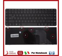 Tastiera ITALIANA V115326AK1 Nero HP Compaq Presario CQ620, CQ621, CQ625