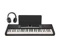 Tastiera K1 a 61 note di Gear4music, pacchetto cuffie