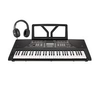 Tastiera K3 a 61 note di Gear4music, pacchetto cuffie