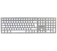 Tastiera,Kc 6000 Slim LED Argento,Computer Connettore USB,Tastiera C Per