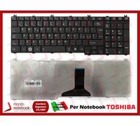 Tastiera Keyboard Italiana per TOSHIBA SATELLITE C660D-14M Nera