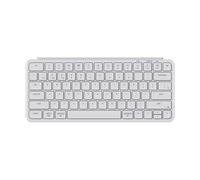 Keychron B1 Pro Tastiera wireless ultra-sottile con personalizzazione ZMK, 3 modalità Bluetooth/2,4 GHz/Cavo 425 g di peso leggero con una batteria a lunga durata di 1.200 ore per Mac/Window-bianco