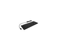 KEYSONIC 28036 - Tastiera, USB, silicone, IP68, touchpad, nero