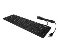 KeySonic KSK-8030 IN CH tastiera USB Svizzere Nero