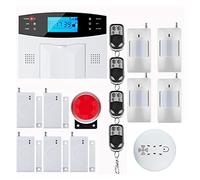 Tastiera LCD RU/SP/EG Voice Wireless SMS Home di allarme GSM Sistemi di allarme antifurto for porte automatiche intelligenti per Ville e Magazzini(G2BE)