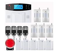Tastiera LCD RU/SP/EG Voice Wireless SMS Home di allarme GSM Sistemi di allarme antifurto for porte automatiche intelligenti per Ville e Magazzini(G2BB)