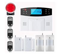 Tastiera LCD RU/SP/EG Voice Wireless SMS Home di allarme GSM Sistemi di allarme antifurto for porte automatiche intelligenti per Ville e Magazzini(G2BC)