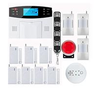 Tastiera LCD RU/SP/EG Voice Wireless SMS Home di allarme GSM Sistemi di allarme antifurto for porte automatiche intelligenti per Ville e Magazzini(G2BA)