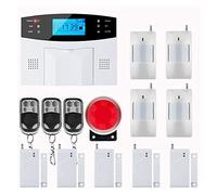 Tastiera LCD RU/SP/EG Voice Wireless SMS Home di allarme GSM Sistemi di allarme antifurto for porte automatiche intelligenti per Ville e Magazzini(G2BF)