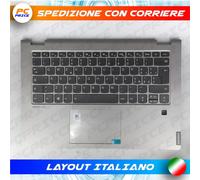 TASTIERA Lenovo IdeaPad C340-14IWL C340-14API C340-14IML CON TOPCASE ARGENTO 5CB