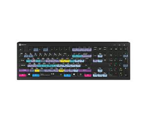 Tastiera logica progettata per Blackmagic Davinci Resolve 17 compatibile con Win 7-11 - Tastiera retroilluminata Astra 2 # LKB-RESB-A2PC-US