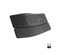 LOGITECH K860FB - Tastiera wireless, Logi Bolt/Bluetooth, ergonomica, nera, DE