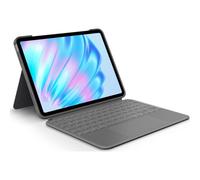 Tastiera Logitech Combo Touch per iPad Air trackpad retroilluminata grigia