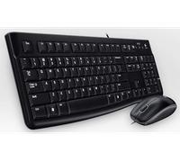 Logitech Desktop MK120 tastiera Mouse incluso USB AZERTY Francese Nero