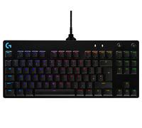 Tastiera Logitech G PRO - Accessorio gaming portatile senza tastierino numerico in Nero, UK English (Qwerty), Clicky