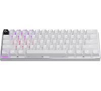 Logitech G PRO X 60 LIGHTSPEED, Tastiera Gaming Wireless, Tastiera Meccanica 60% Ultra Compatta TKL, LIGHTSYNC RGB, Copritasti in PBT Bicomponente, Tattili Optical, Windows PC QWERTY US INTL - Bianco