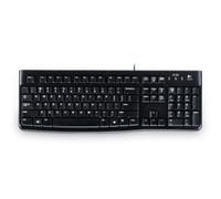 Tastiera logitech k120 keyboard black for business usb oem