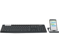 Tastiera LOGITECH K375s Multi-Device Wireless Keyboard and Stand Combo