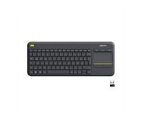 Logitech K400 Plus tastiera RF Wireless QWERTZ Tedesco Nero ( 920-007127 )