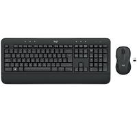 Logitech Advanced Wireless Combo tastiera RF Wireless QWERTZ Tedesco Nero