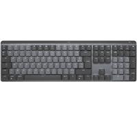 Logitech - Tastiera wireless - MX - Meccanica - Performance retroilluminata - Tasti tattili - Grafite