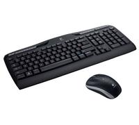 Tastiera Logitech Wireless Combo MK330 Mouse incluso USB Desktop AZERTY Francese Nero - Nouvo
