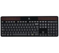 LOGITECH K750 - Wireless keyboard - USB - black - solar