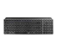 Mars Gaming MK-SILENKEYS, Italiano, Tastiera Wireless Full-Format Compatta, Profilo Basso, Switch a Forbice Silenziosi, Tasto Copilot AI, Bluetooth 5.1 Dual 2.4GPRO, Batteria 200h, PC, Mac, Nero